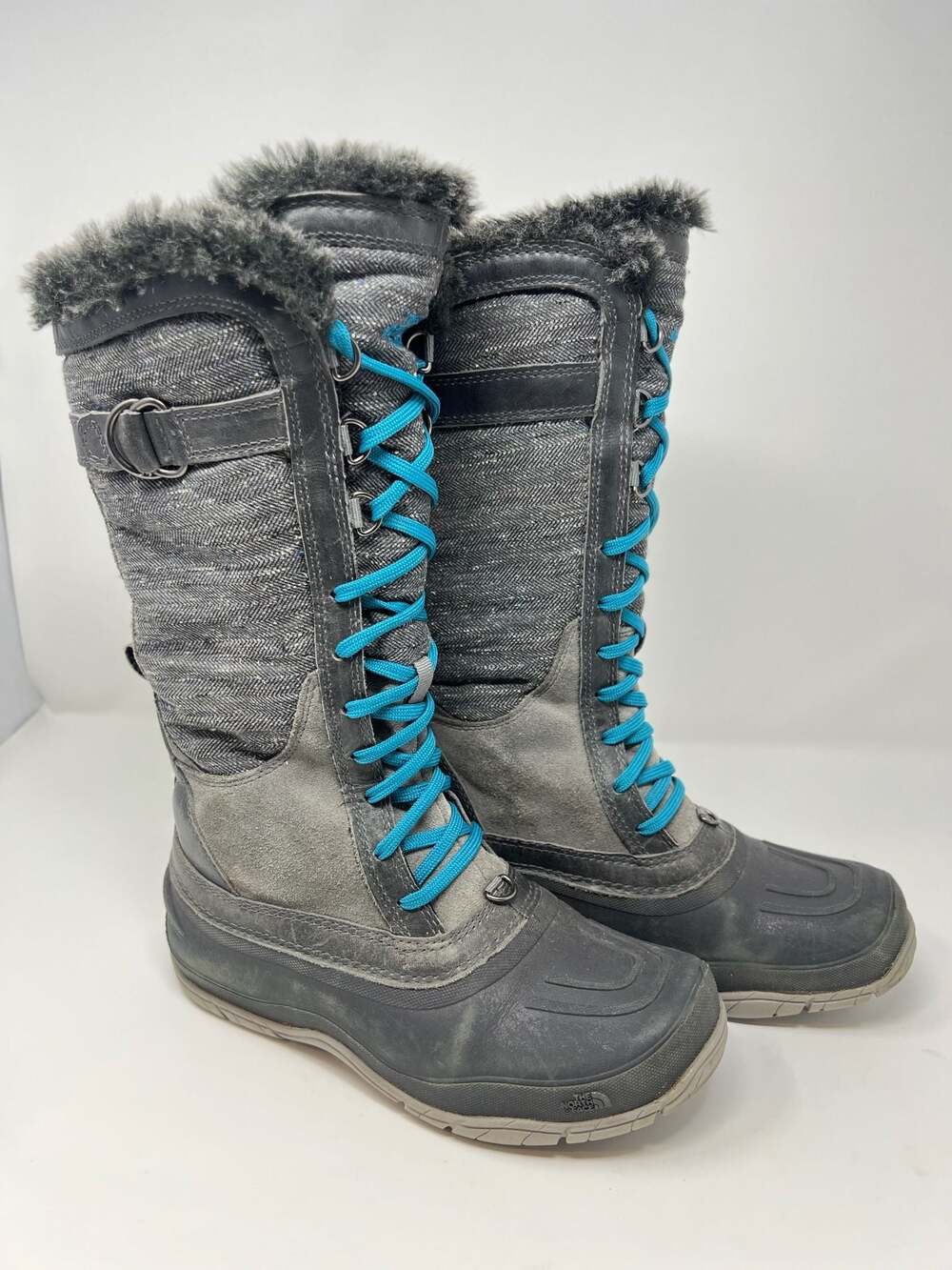 The North Face Shellista II Tall Waterproof Winter Boots Women's Size 6